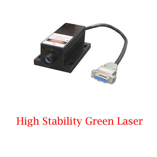 High Stability 520nm Green Ultra compact Long lifetime Laser 1~50mW
